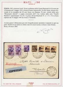 TORINO - 10 cent., 30 cent. con ... 