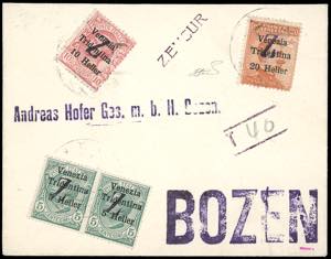 TRENTINO ALTO ADIGE - BOLZANO 1919 - Venezia ... 