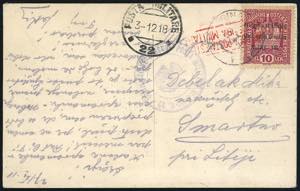 VENEZIA GIULIA 1918 - 10 h. soprastampato, ... 