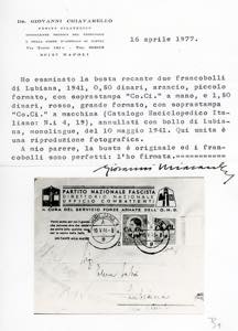 LUBIANA 1941 - 50 p. soprastampato ... 