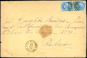 TRIPOLI DI BARBERIA 1881 - 10 cent. ... 