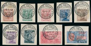 ALBANIA-SANTI QUARANTA 1917 - Floreale, ... 