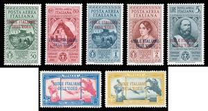 POSTA AEREA 1932 - Garibaldi, serie completa ... 