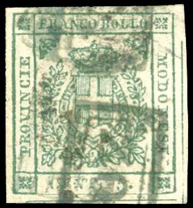 ZOCCA,  cartella azzurra punti R3 - 5 cent. ... 