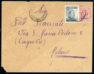 CALINO 1921 - 10 cent., 15 cent. ... 