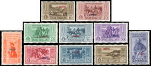 CARCHI 1932 - Garibaldi, serie completa ... 