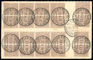 PISCOPI 1913 - 10 cent. Leoni, ... 