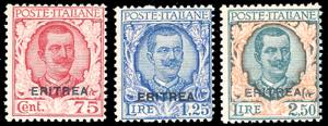 1926 - Floreale soprastampati Eritrea, ... 