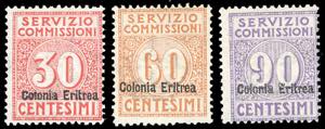 SERVIZIO COMMISSIONI 1916 - Soprastampati, ... 