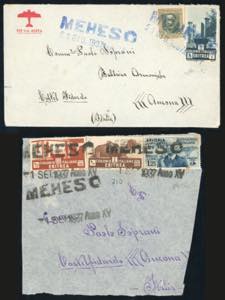 HARAR ANNULLAMENTI-MEHESO - Un aerogramma e ... 