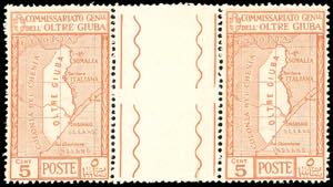 1926 - 5 cent. arancio Annessione (29), ... 