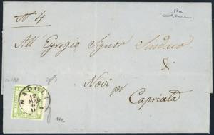 1862 - 1/2 tornese verde giallo (17e), ... 