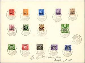 OCCUPAZIONE BRITANNICA M.E.F. 1947 - ... 