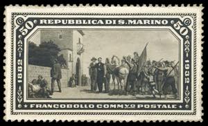1932 - 50 cent. Garibaldi (171), prova ... 