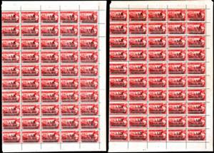 1927 - 1,25 lire su 60 cent. su 25 cent. ... 