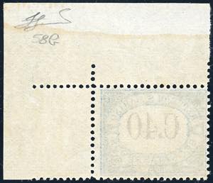 1939 - 40 cent., senza filigrana ... 