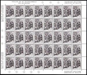 1969 - Natale, fogli completi di ... 