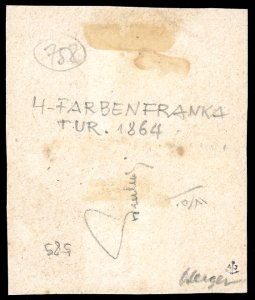 AUSTRIA 1864 - 2 kr., 3 kr., 5 kr. ... 