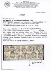 AUSTRIA FRANCOBOLLI PER GIORNALI ... 