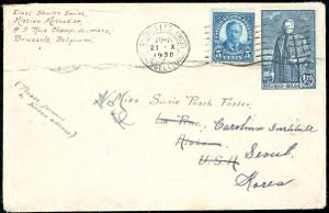 BELGIO/STATI UNITI DAMERICA/COREA 1930 - ... 