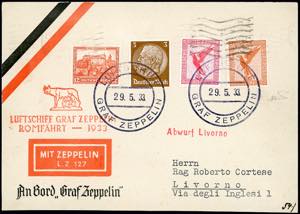 GERMANIA REICH POSTA AEREA 1933 - Aerogramma ... 