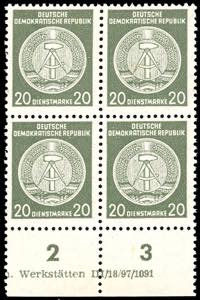 GERMANIA REPUBBLICA DEMOCRATICA SERVIZIO ... 