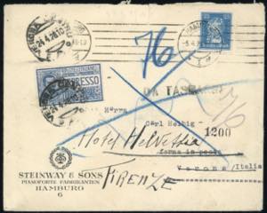 GERMANIA/ITALIA 1928 - Redirected with ... 