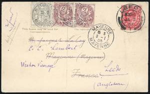 GRAN BRETAGNA/FRANCIA 1905 - Redirected with ... 