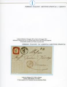 MONACO 1861 - 40 cent. rosso ... 