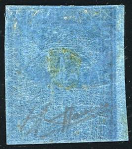 1852 - 40 cent. azzurro (5), ... 