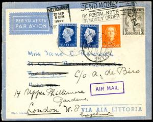 AUSTRALIA/OLANDA/GRAN BRETAGNA 1921 - ... 