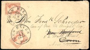 STATI UNITI DAMERICA 1859 - Redirected with ... 