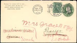 STATI UNITI DAMERICA 1908 - Redirected with ... 