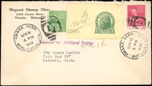 STATI UNITI DAMERICA 1939 - Returned for ... 