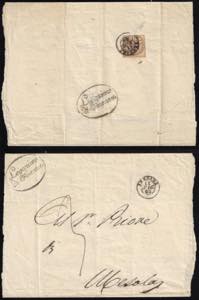 1852 - 3 baj bistro arancio (4), sfiorato in ... 