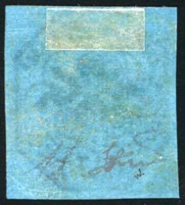 1852 - 7 baj azzurro (8), nuovo, ... 