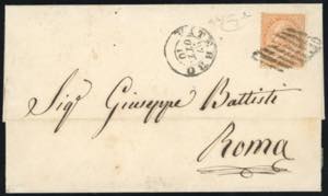 1870 - 10 cent. De La Rue (T17), perfetto, ... 