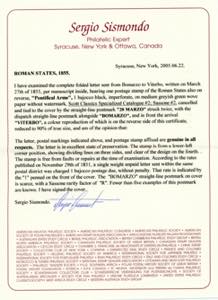 BOMARZO, non catalogato sulla I ... 