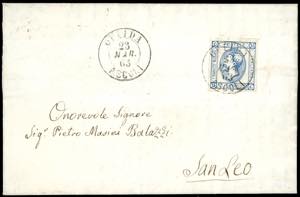 OFFIDA, punti 8 - 15 cent. Litografico (12), ... 