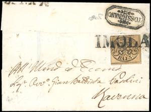 TOSSIGNANO, cart. con fregi punti 9 - 3 baj ... 