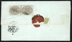 1859 - 1/2 baj grigio (1), coppia ... 