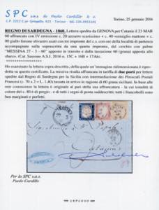 1860 - 80 cent. giallo limone ... 