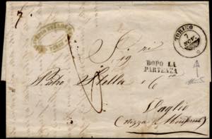 PIEMONTE-TORINO, doppio cerchio rosetta, ... 