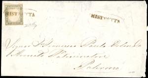 MISTRETTA, ovale punti R2 - 10 cent. oliva ... 