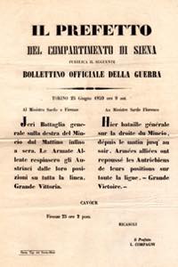 1859 - Manifesto a stampa del Prefetto del ... 
