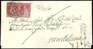 CASTEL DEL PIANO, PD ovale - 1 crazia (4), ... 