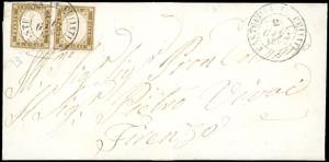 CASTELLINA IN CHIANTI, doppio cerchio punti ... 