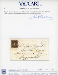 REGGELLO, doppio cerchio azzurro ... 