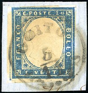 GOITO, punti 13 - 20 cent. (15B), perfetto, ... 