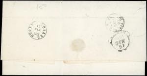 1862 - 10 cent. bruno scuro (1d), ... 